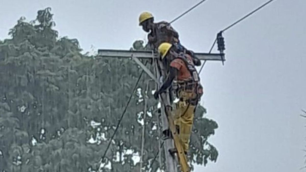 马鲁古中部极端天气中断电力供应