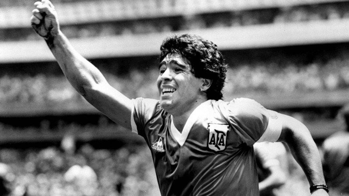 Harga Jersey 'Gol Tangan Tuhan' Maradona Ditaksir Rp28 Miliar, Pemilik Sibuk Tolak Tawaran Pembeli