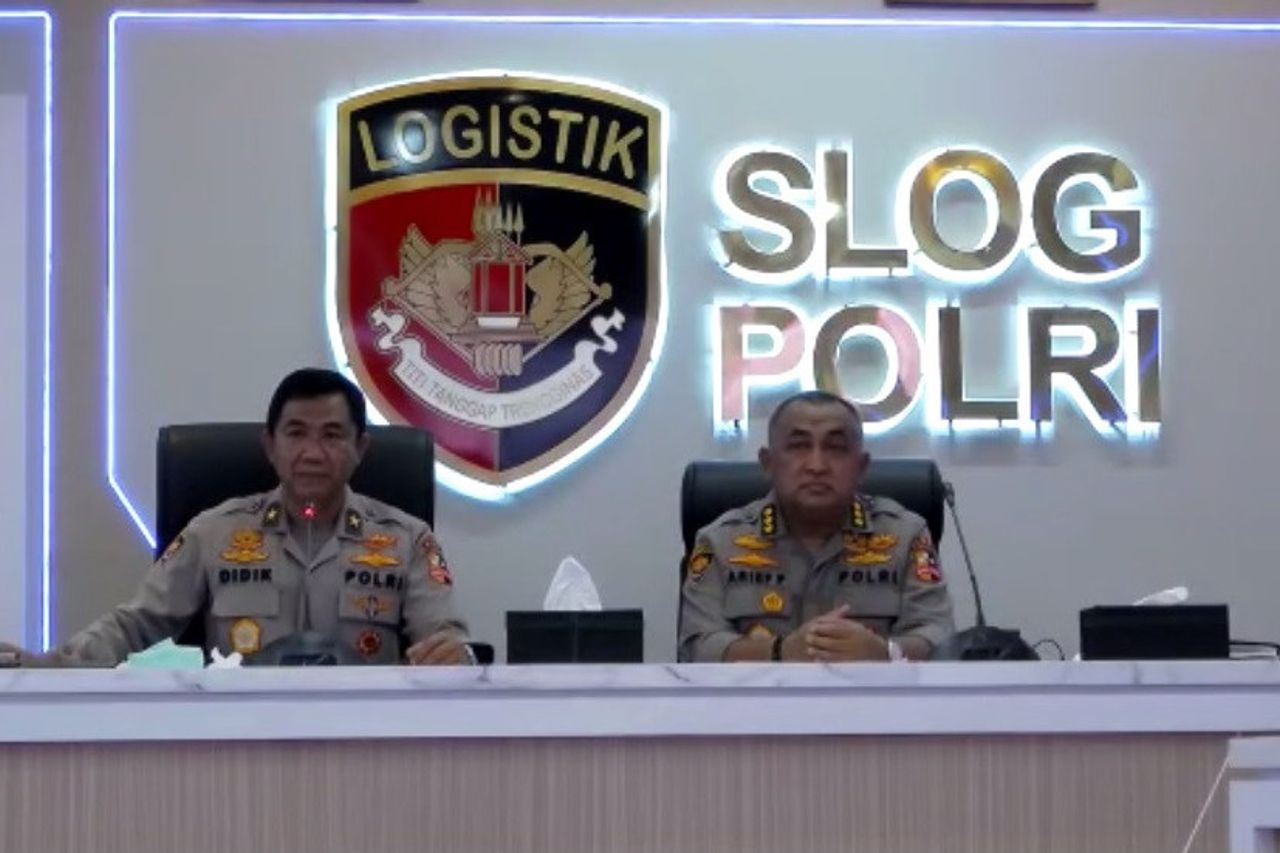 インドネシアの警察は、国有財産のRp317兆を制御し、フォームは何ですか?