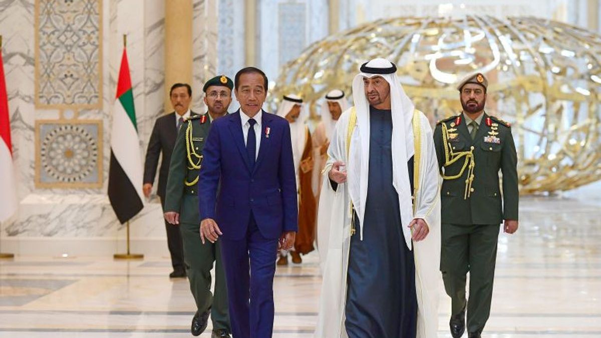 Jokowi Welcomes Various Cooperation Between The Republic Of Indonesia And The United Arab Emirates