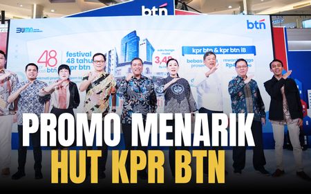 HUT KPR, BTN Tawarkan Promo Menarik