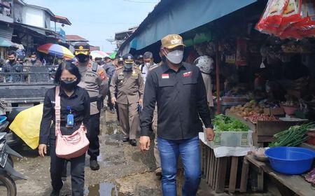 Sidak ke Pasar Tradisional, Wabup Kapuas Hulu Ingatkan Pedagang Tidak Manfaatkan Momen Ramadan 'Bermain' Harga