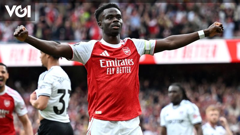 Kalahkan Fulham, Arsenal Tetap Berharap pada Trofi Liga Premier