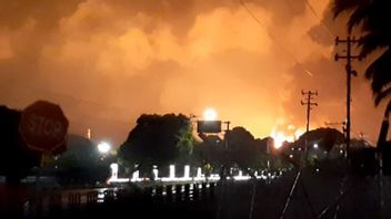 الشرطة: تجنب التكهنات حول سبب حريق دبابة بيرتامينا في سيلاكاب