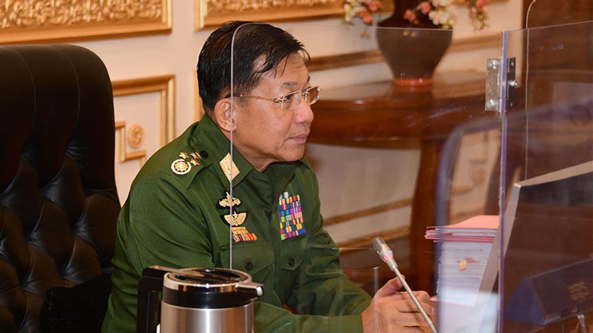 Diplomat PBB Sebut Pemimpin Rezim Militer Myanmar Jenderal Senior Min Aung Hlaing Harus Diganti