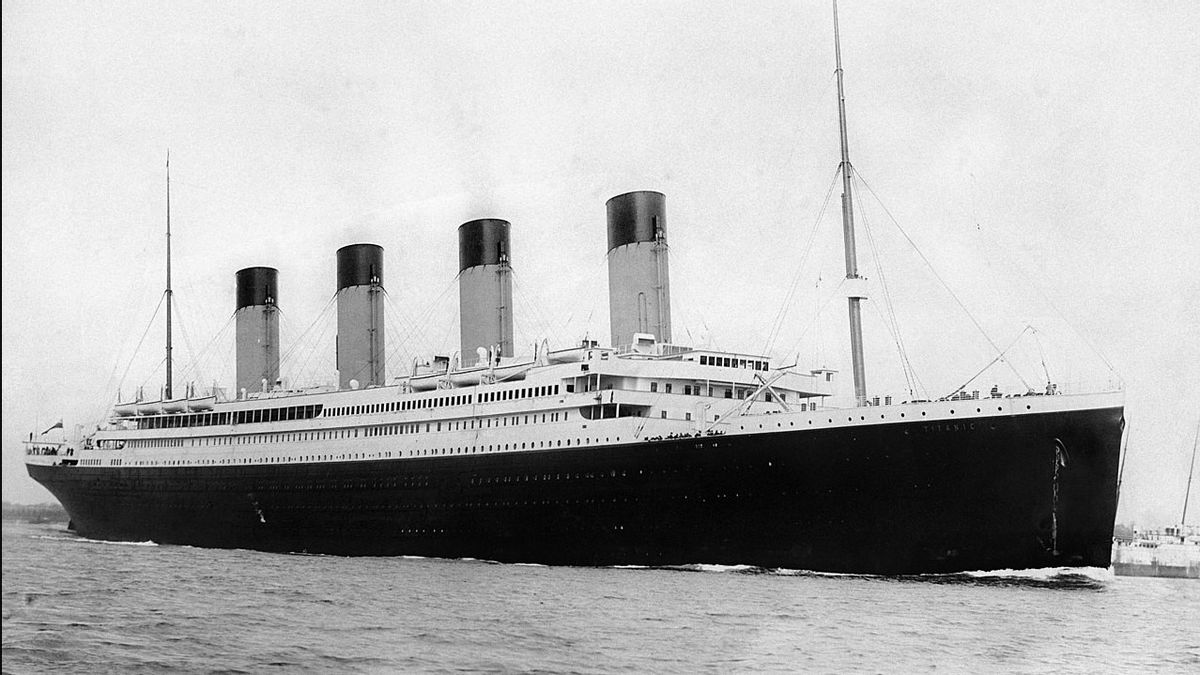 Today's History, April 15, 1912: The Vessel Drowns In The Atlantic Ocean