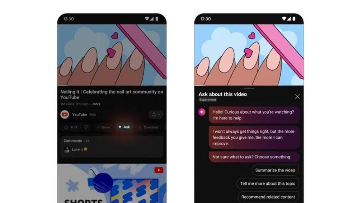 YouTube 向美国的Android用户推出了AI Chatbot