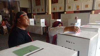 Trenggalek Police Prepare Motorcycle Draws So Residents Use The Right To Vote For February 14