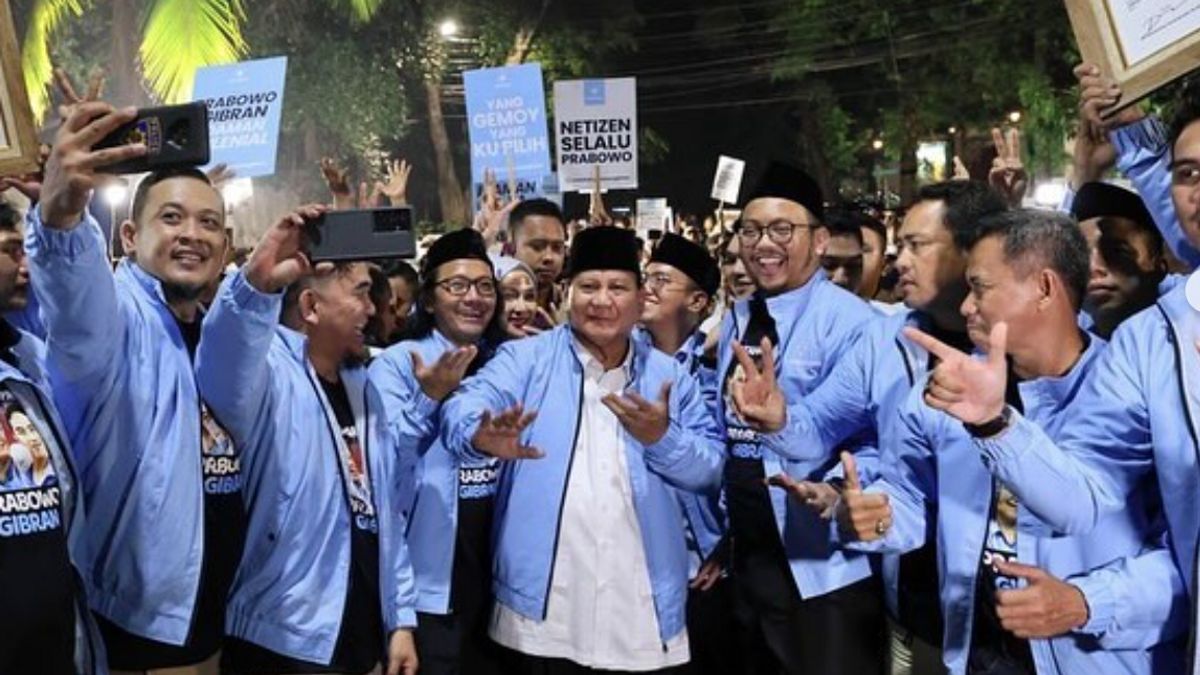 TKN: Prabowo promet de résoudre les cas de droits de l’homme, bien qu’il ne soit pas divulgué dans la mission