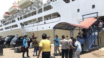 Pelni Batam Ship Travelers Start Moving, Routes Towards Volunteers For Schedule Adjustments