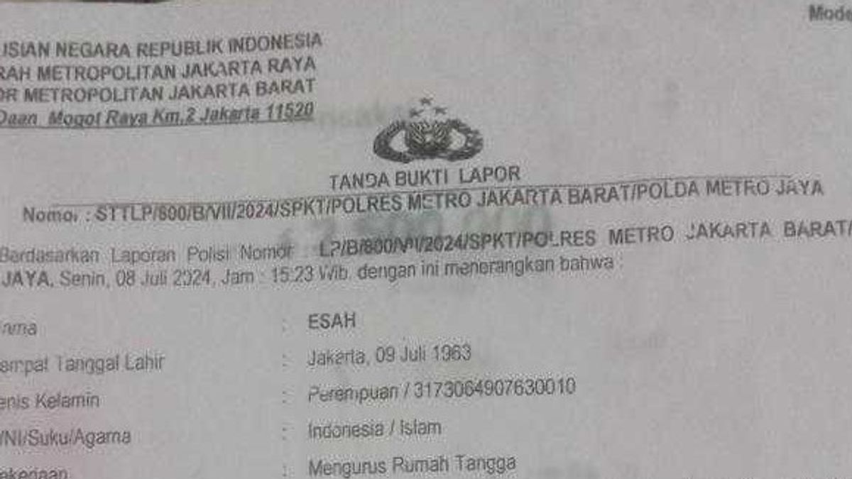 Lansia Korban Pembobolan Rekening JHT Dioper Sana-sini oleh BPJS Cengkareng, Polisi Abai  