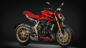 Agusta Brutale Serie doré avec le nouveau moteur 950 EVO