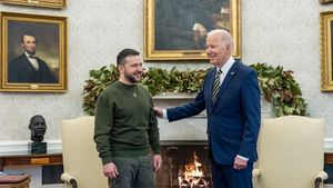 Pertemuan Biden dan Zelenksy, Bahas Panjang Lebar Soal Serangan Rusia