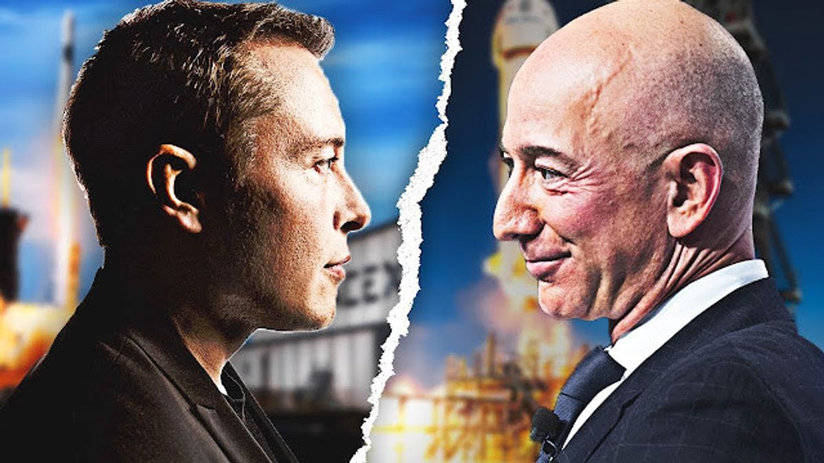 La Rivalité Jeff Bezos Vs Elon Musk Continue De S’échauffer, C’est Pourquoi