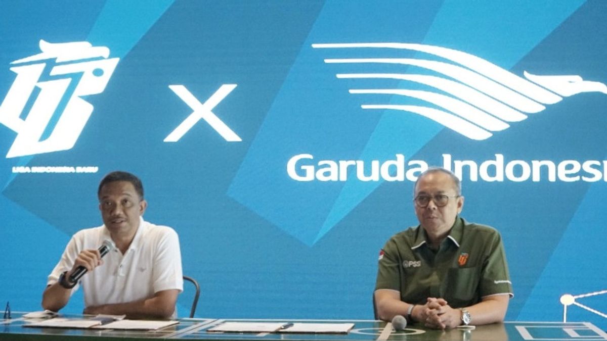 Garuda Indonesia Cooperates With PT LIB To Support Football, Becomes Official Flight Until 2024