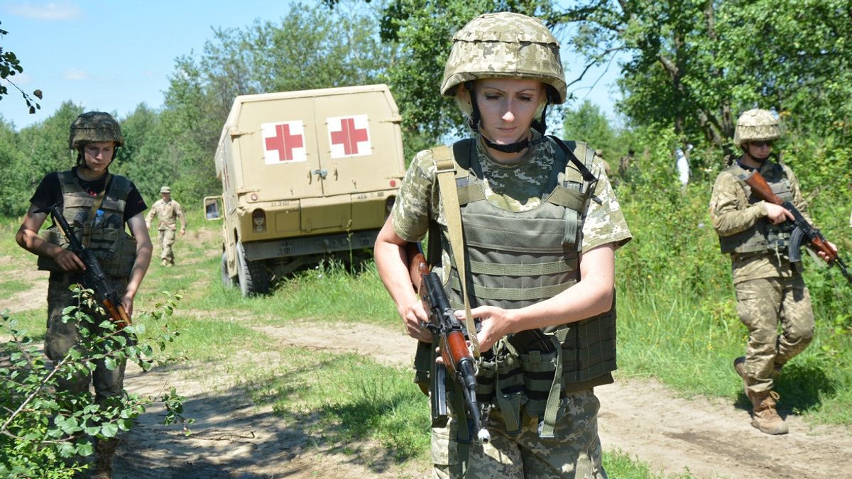 Ukraina Umumkan Seragam Khusus Tentara Wanita, Menhan Reznikov: Berikutnya Pelindung Tubuh