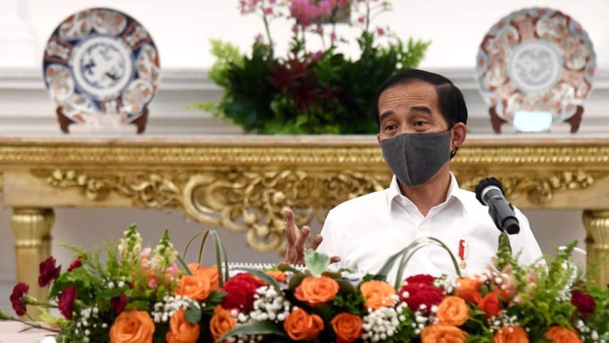 Jokowi: Si Nous Avions Un Lockdown, La Croissance économique Pourrait être Réduite à 17 Pour Cent