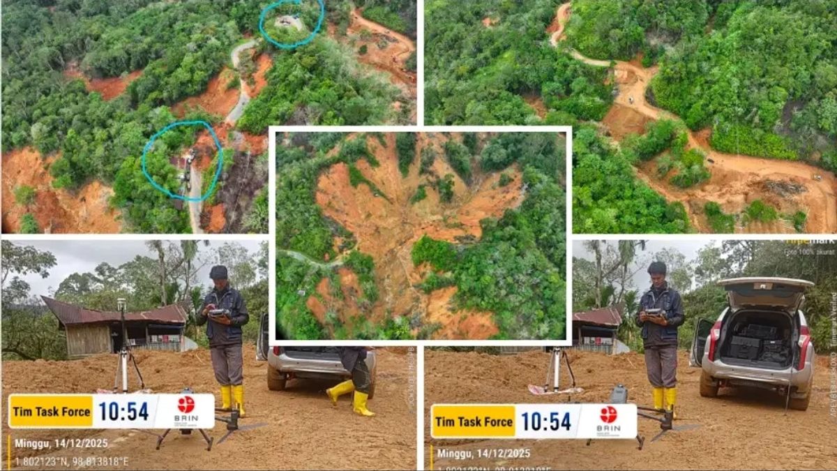 BRIN Kerahkan Drone dengan LiDAR dan Kamera untuk Pemetaan Dampak Bencana di Sumatra