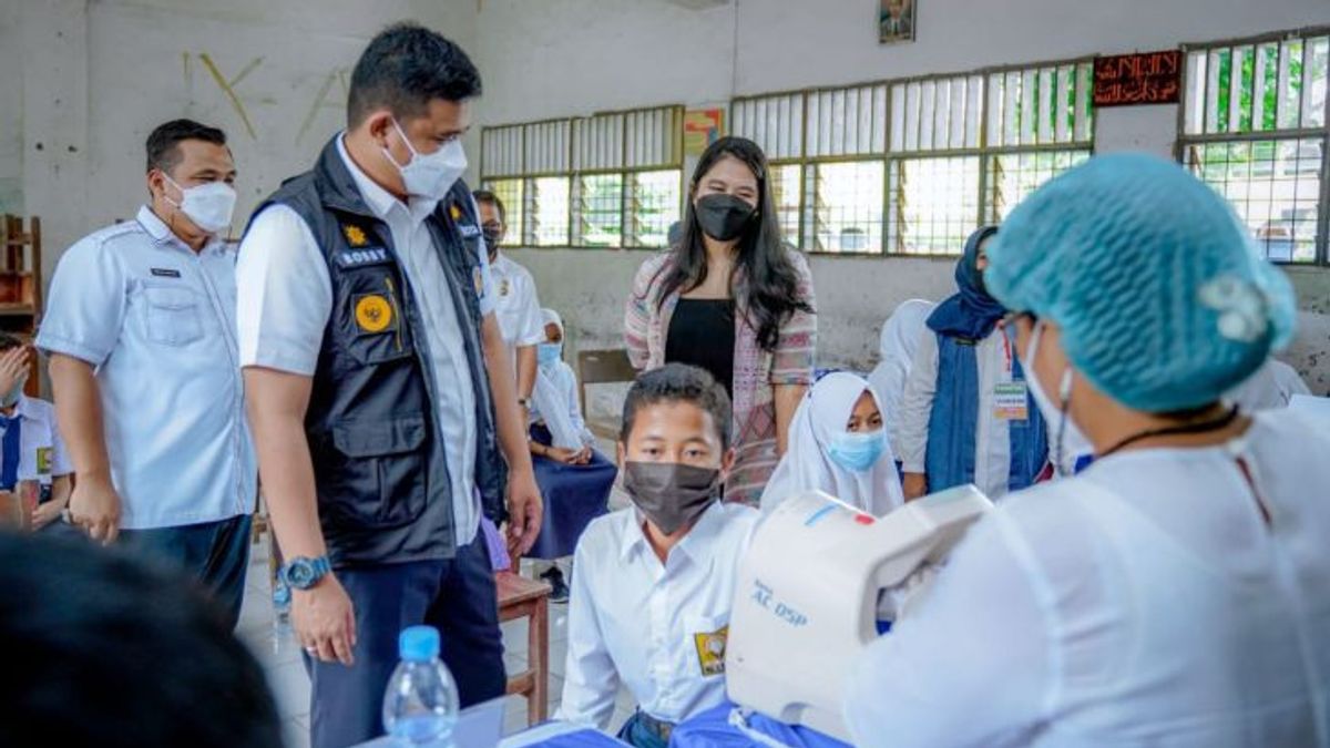 Target Vaksinasi Kota Medan, Bobby Nasution: 200 Ribu Pekan Ini
