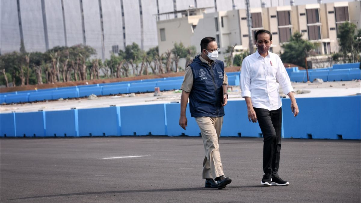 Jokowi Review Formula E Circuit, Deputy Governor Riza: That's A Great Support