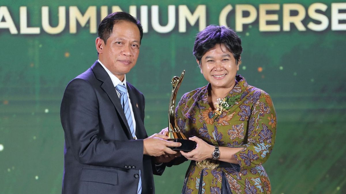 Konsisten Terapkan ESG, Inalum Sabet Proper Emas dan Hijau 2025 dari KLH