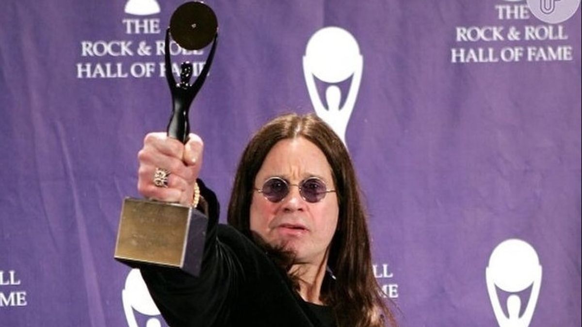 Ozzy Osbourne est devenue folle par le Rock and Roll Hall of Fame