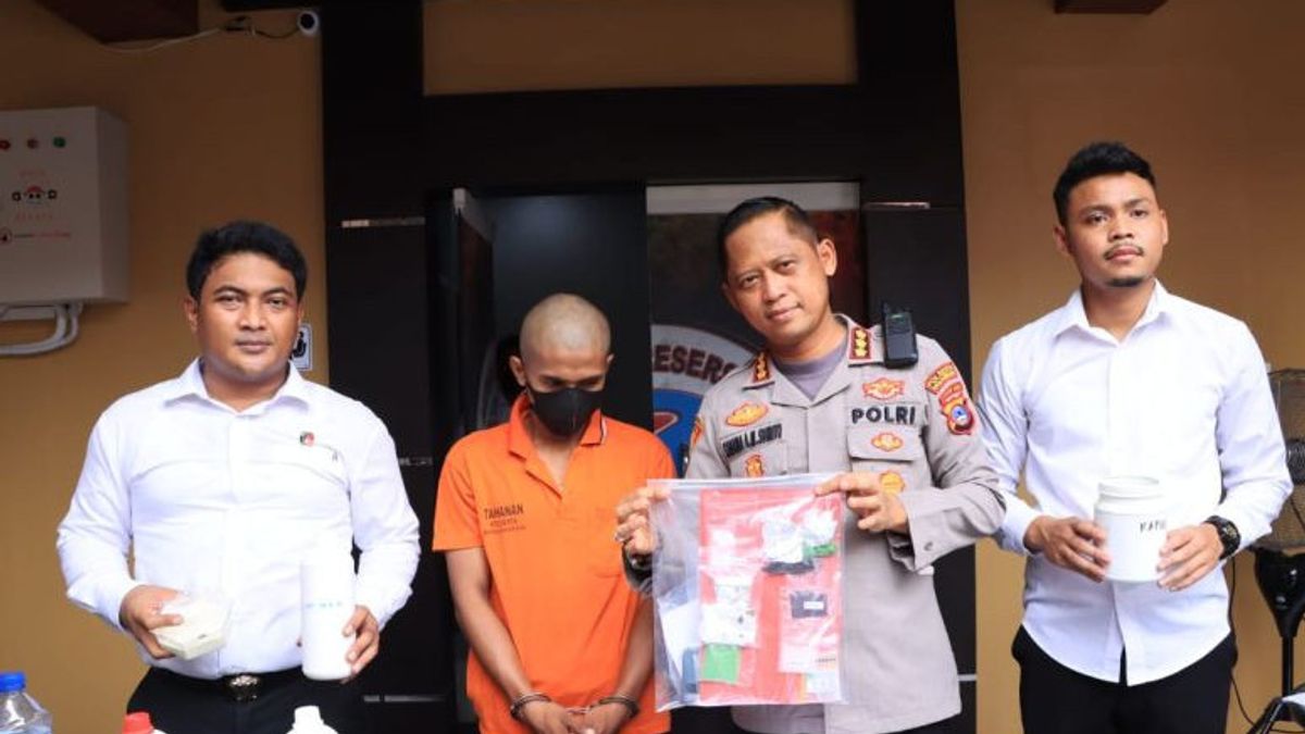 Police Unload Home Industry Print 100 Ecstasy Per Day In Banjarmasin
