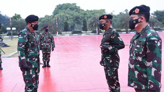 These Are 52 TNI Officers From Three Levels Who Have Been Promoted