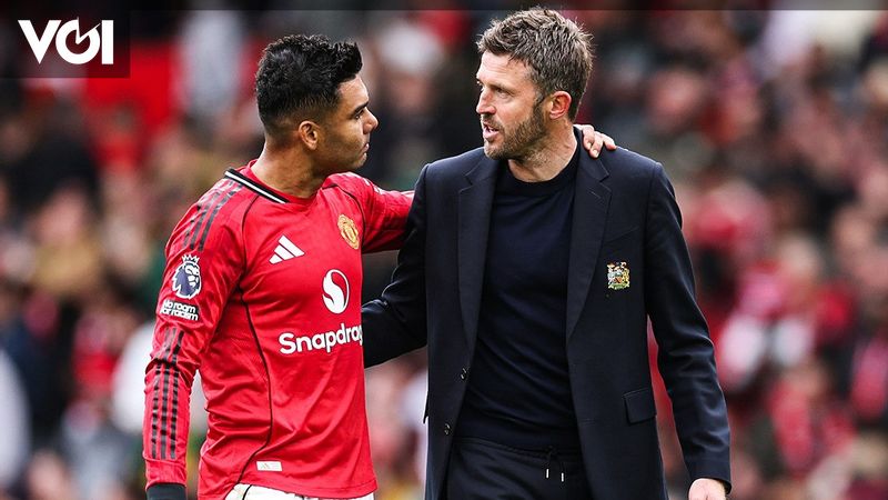 Casemiro: Michael Carrick Pantas Menjadi Manajer Manchester United Secara Permanen