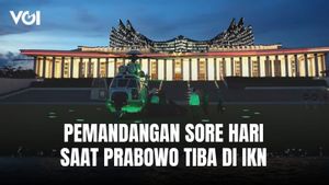 Sore Hari Presiden Prabowo Subianto Tiba di IKN