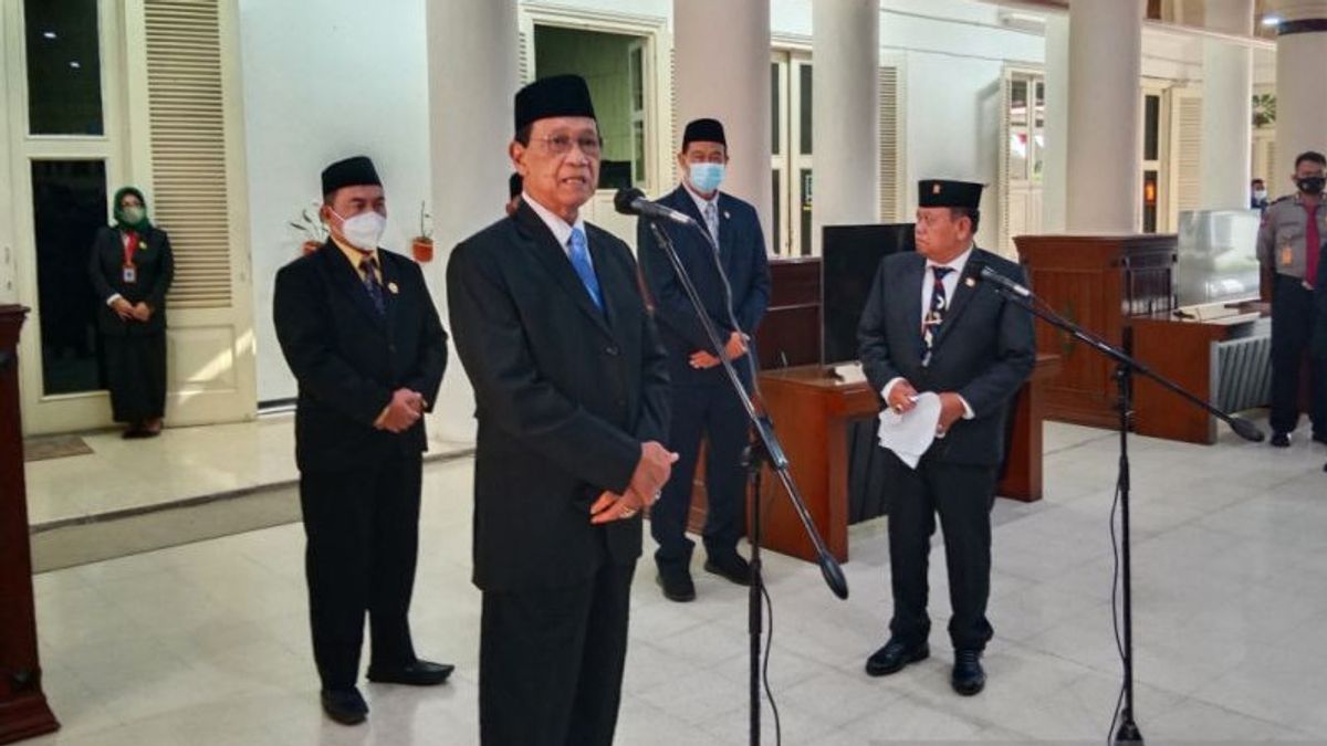 Sultan HB X Kembali Ditetapkan Sebagai Gubernur DIY Periode 2022-2027
