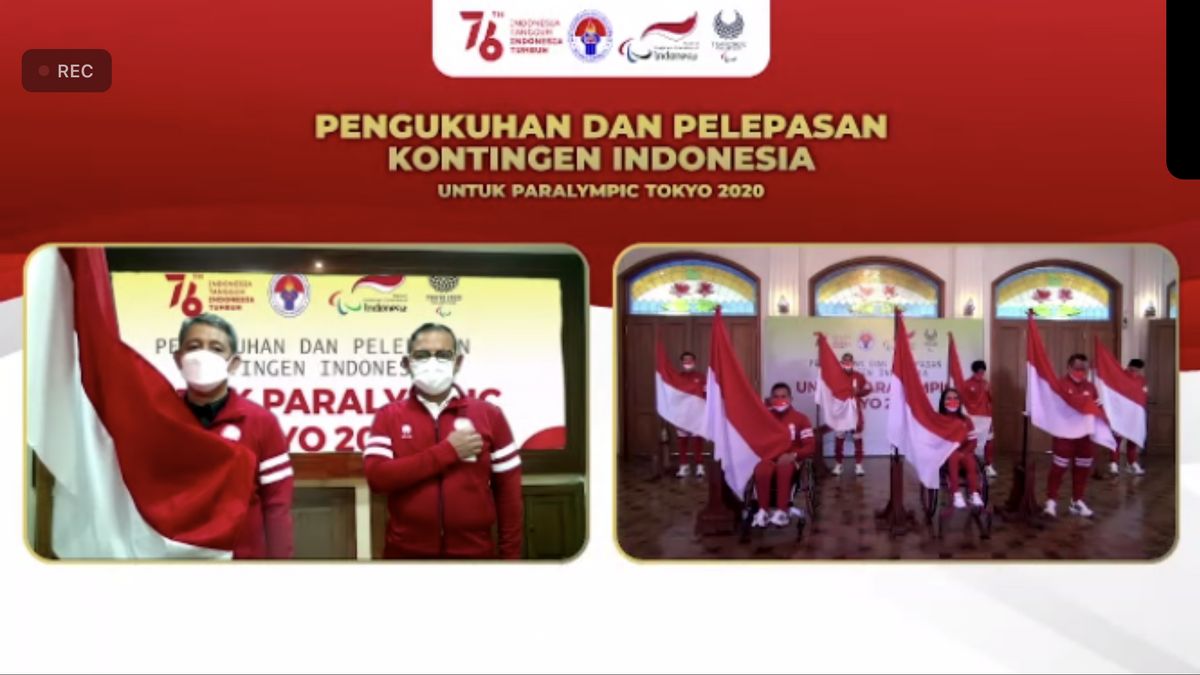 Menpora's Message When Releasing 23 Tokyo 2020 Paralympic Athletes
