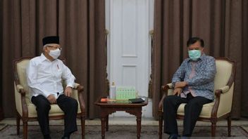 Jusuf Kalla Visits Vice President Ma'ruf Amin's Official House, What's Wrong?