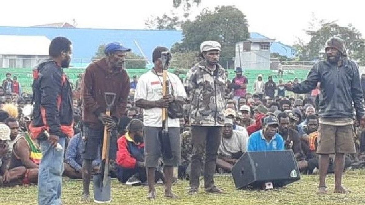 Sinakma Wamena骚乱受害者家属的调解安全进行