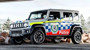 Seperti Inilah Suzuki Jimny 5-door Dibalut Jubah Kepolisian di Australia
