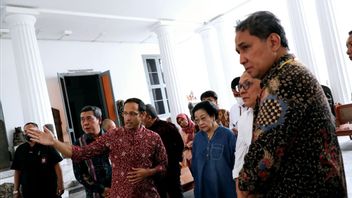 Megawati Cek Lokasi Kebakaran Museum Nasional 