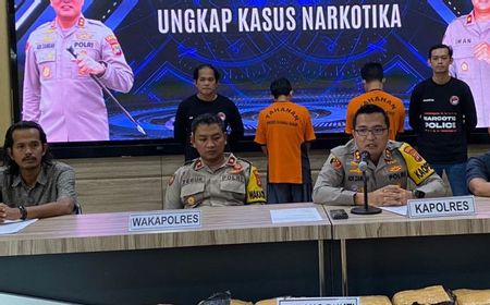 Polres Bangka Barat Gagalkan Penyelundupan 24 Kilogram Ganja