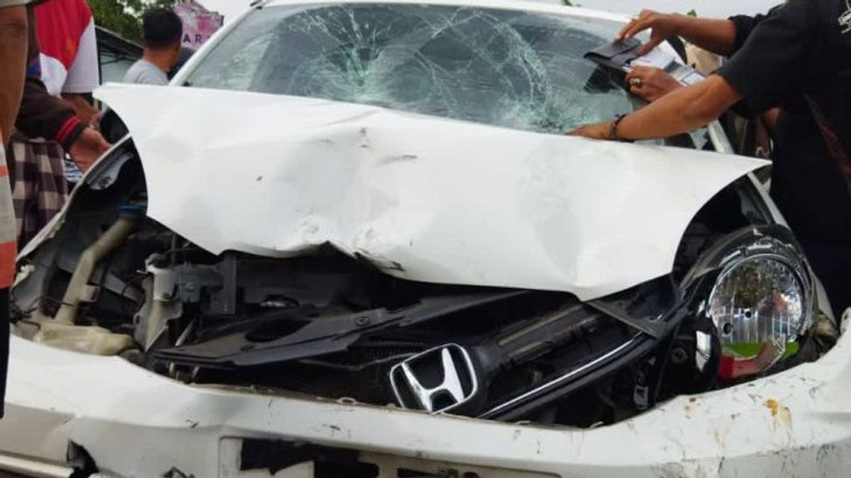 Tak Ada Korban Jiwa Ketika Honda Brio Tabrak 10 Motor di Bantul