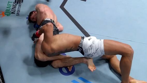 Triangle Armbar, Deadly Lock Stopping Jeka Saragih At UFC Vegas 93