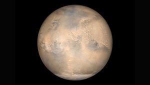 Foto Matahari Terbenam Pertama di Mars Tahun 2021, Fakta atau Hoaks?
