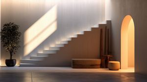5 Tips Desain Tangga Rumah Sempit, Hemat Ruang Tapi Tetap Estetik