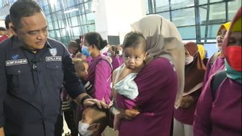 190名印尼移民工人在马来西亚返回印尼
