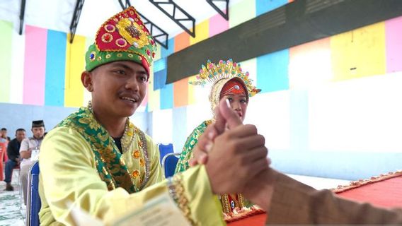 Lapas Bukan Penghalang, Tahanan Kasus Penganiayaan di Gorontalo Gelar Pernikahan dengan Kekasihnya