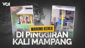 VIDEO: Warung Kerek di Tepi Kali Mampang, Antar Makanan Pakai Ember