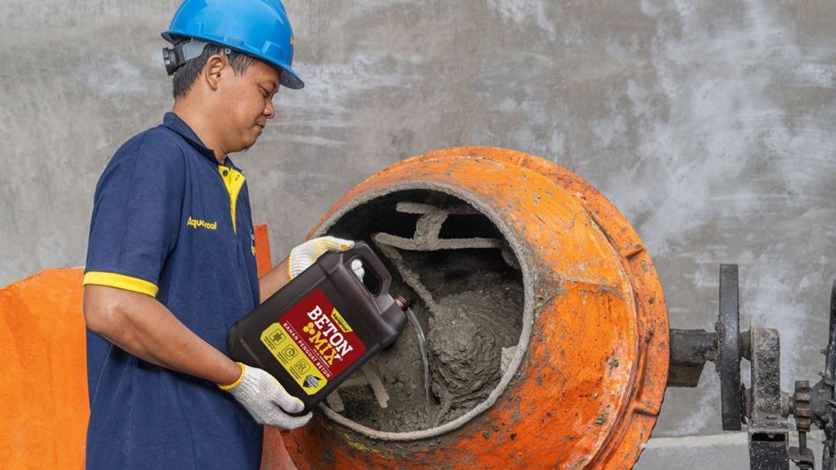 Betonmix, Bahan Tambahan untuk Beton Lebih Kedap Air