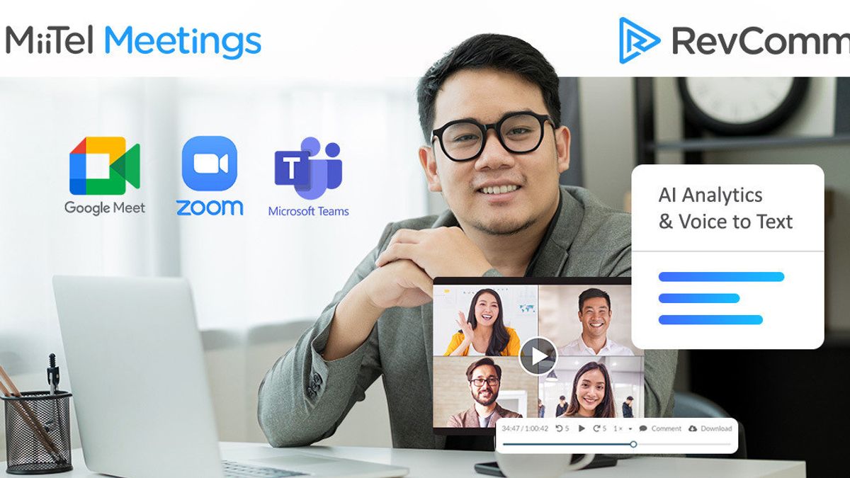MiiTel Meetings Kini Bisa Digunakan di Zoom, Microsoft Teams, dan Google Meet