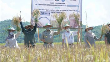 Anies يعترف 99 في المئة من الاحتياجات الغذائية جاكرتا يتم توفيرها من خارج المنطقة