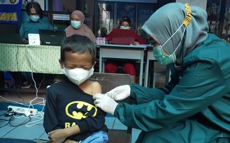 Terus Bertambah, Kini Vaksinasi Anak di Palangka Raya Capai 60 Persen