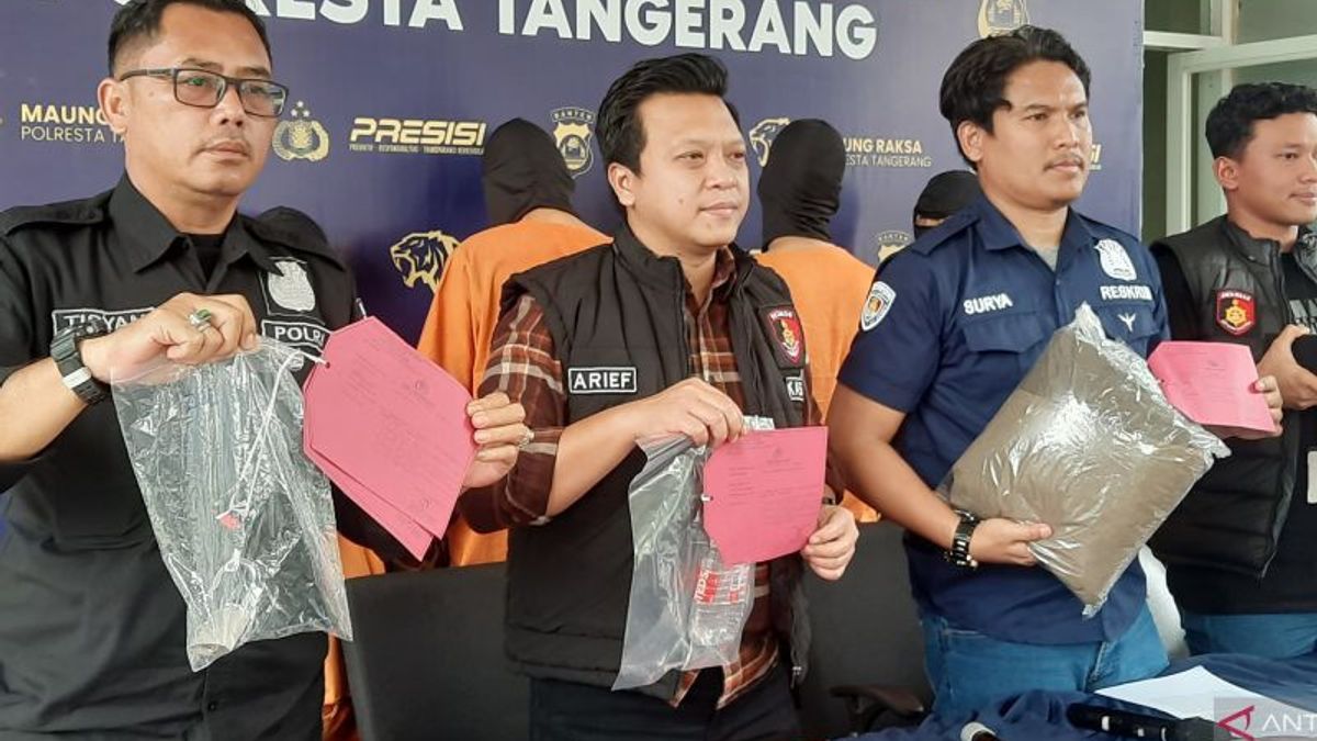 Police Arrest Minimarket Robbers Syndicate In Tangerang