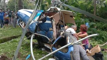 Helikopter Jatuh di Malaysia, Dua Orang Tewas